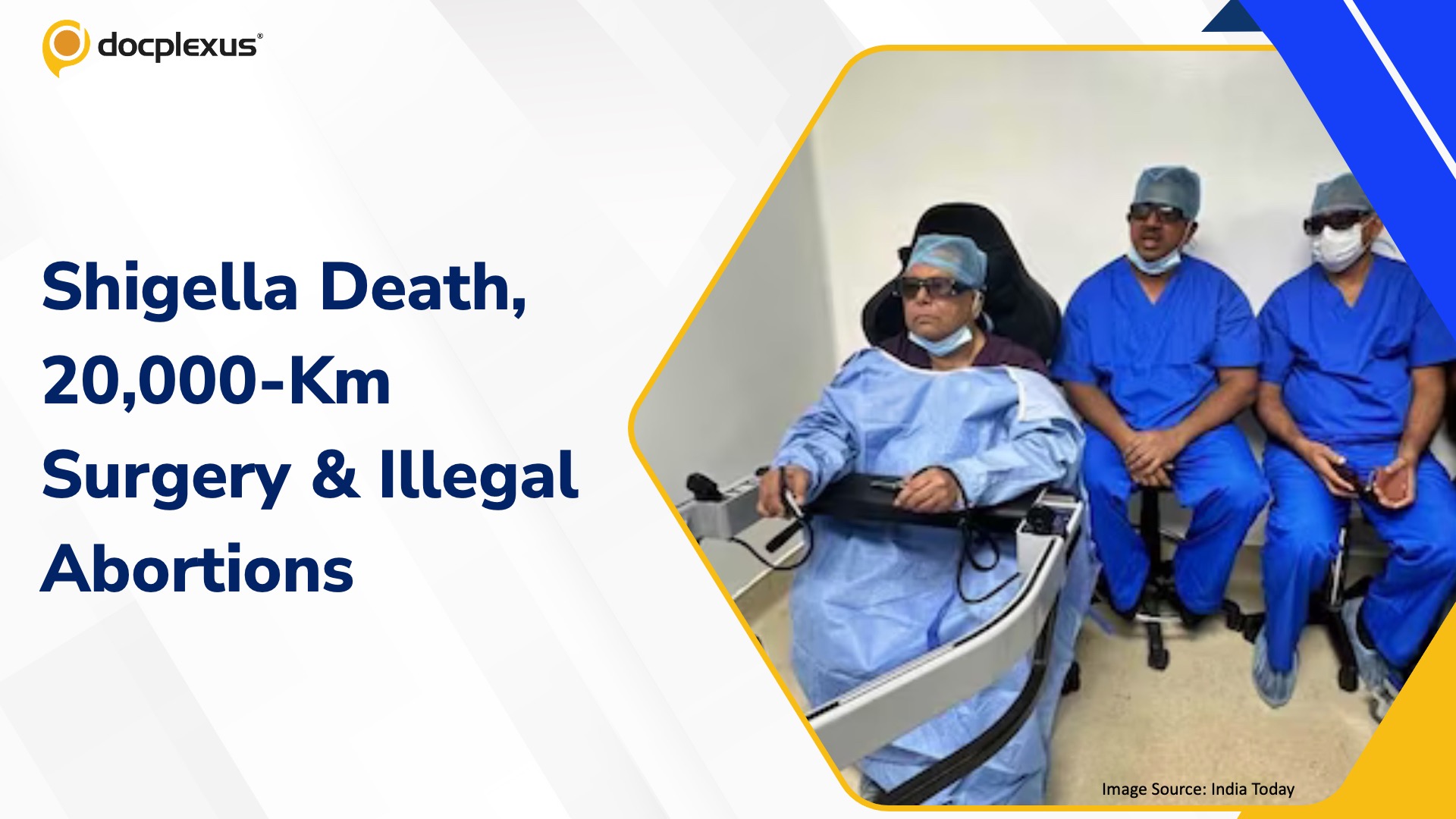 Clinical Briefs: Shigella Fatality, 20,000-Km Robotic Surgery, and Pune Abortion Probe