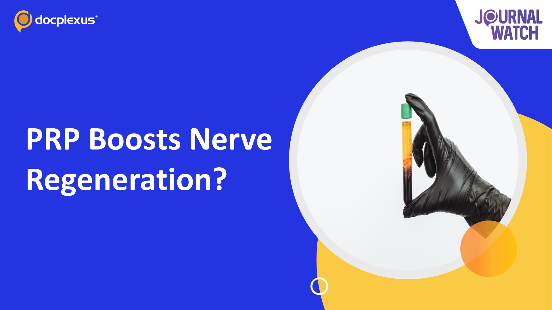Can Ultrasound-Guided PRP Accelerate Recovery After Forearm Peripheral Nerve Injury?