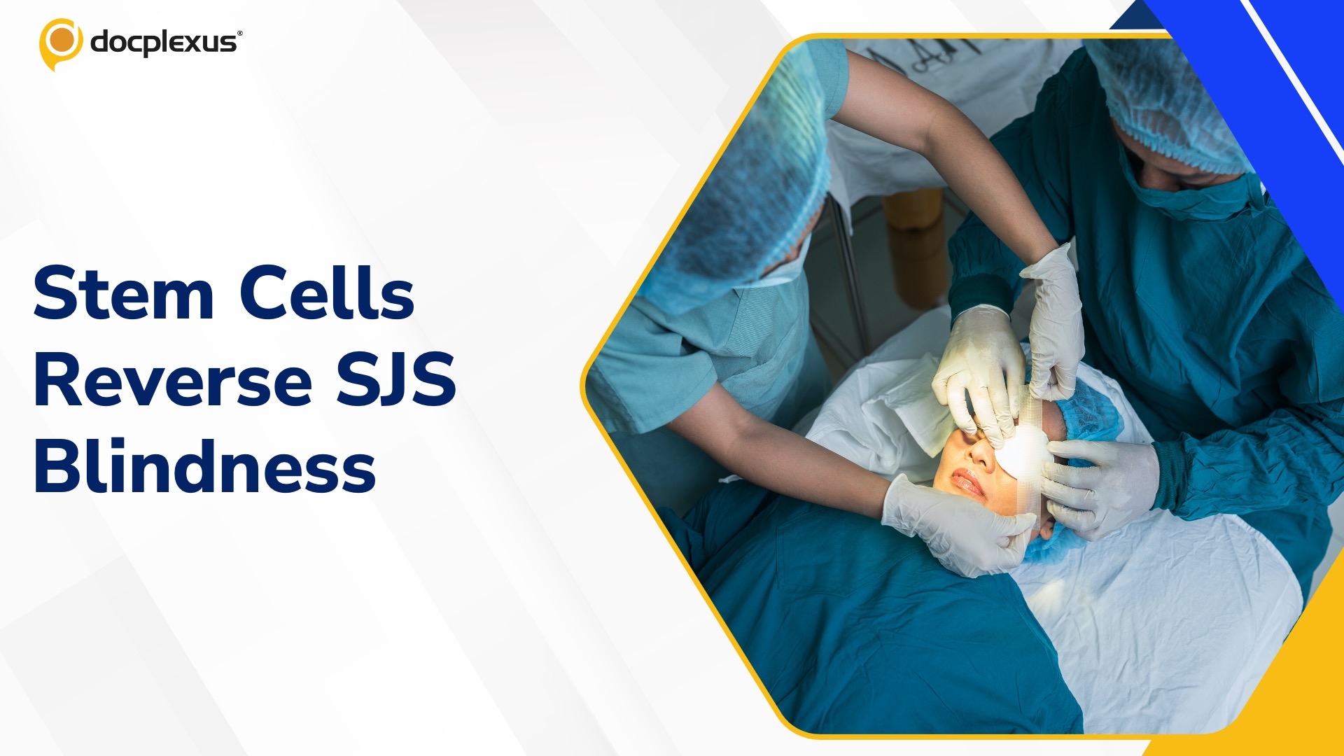 Singapore Surgeons Restore Vision After Devastating SJS Eye Damage