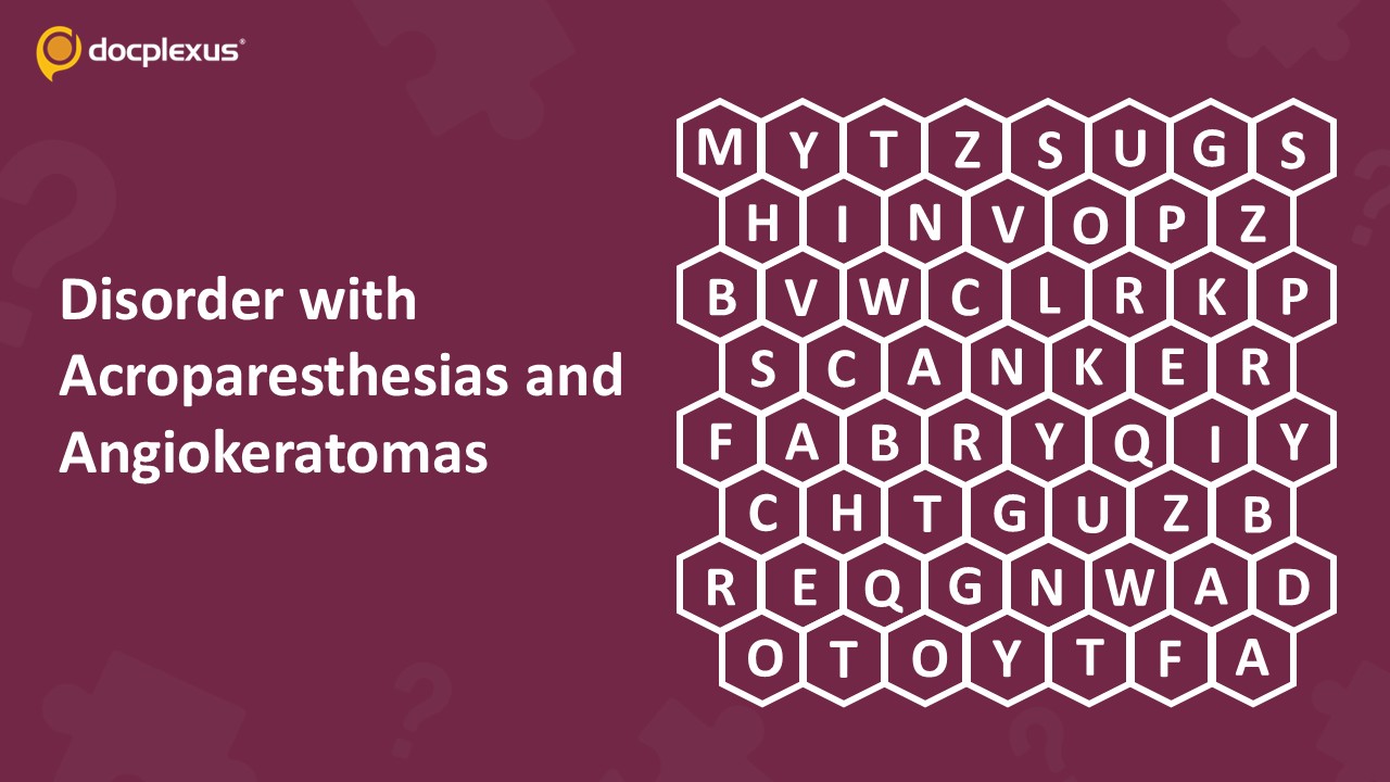 Identify This Lysosomal Storage Disorder