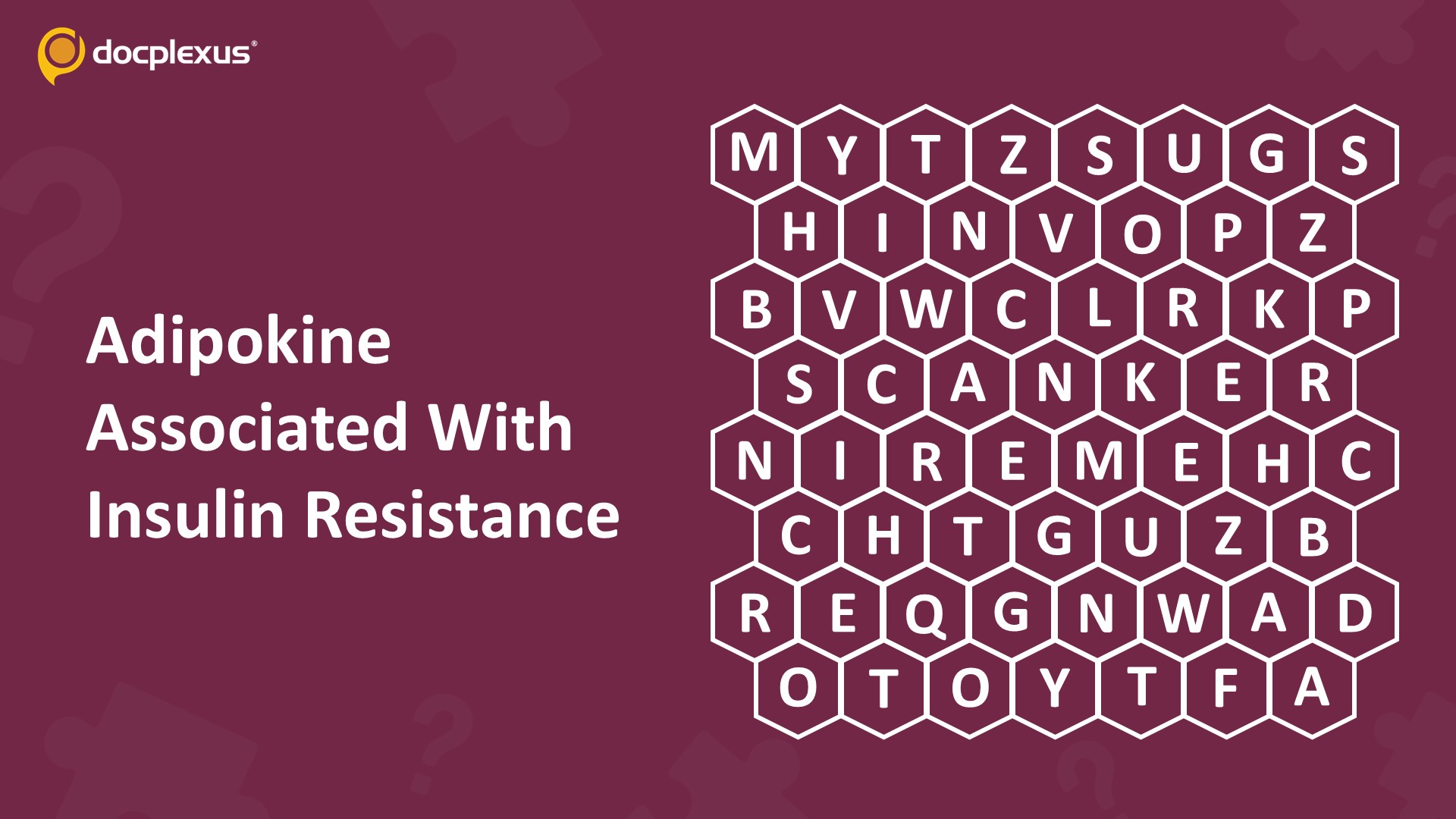 Can You Identify This Adipokine Linked to Insulin Resistance?