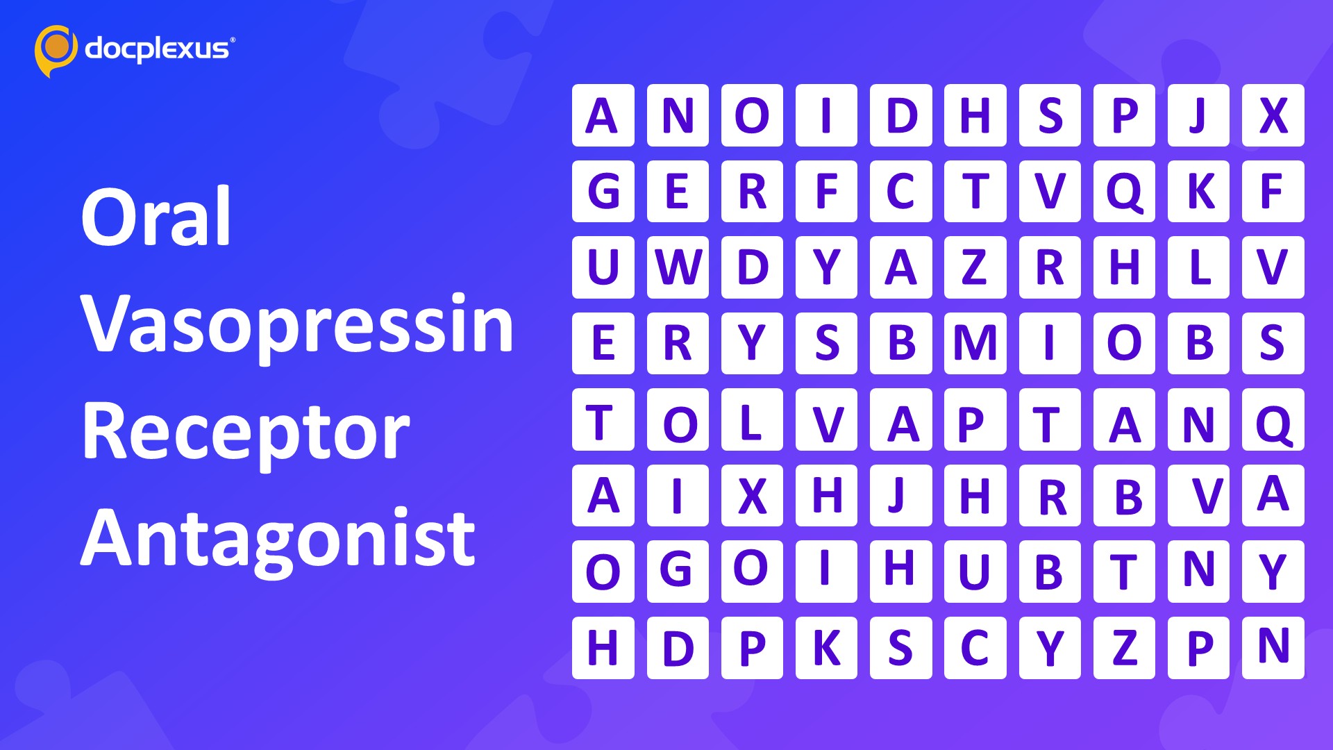 Identify This Vasopressin Receptor Antagonist