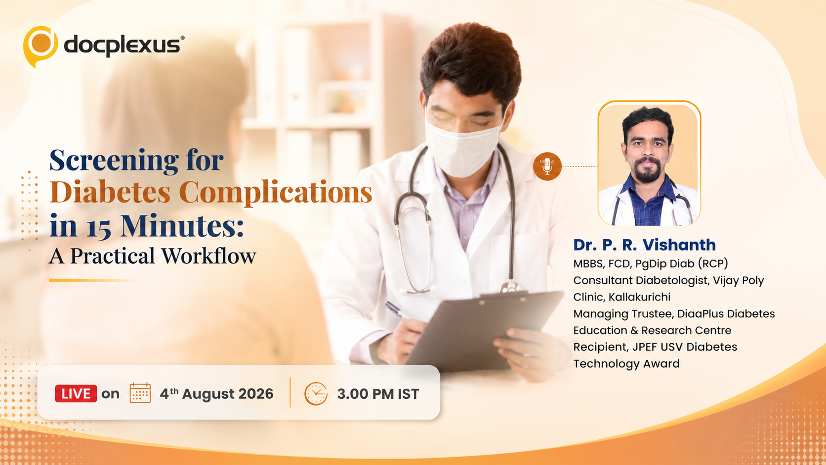 Screening for Diabetes Complications in 15 Minutes: A Practical Workflow