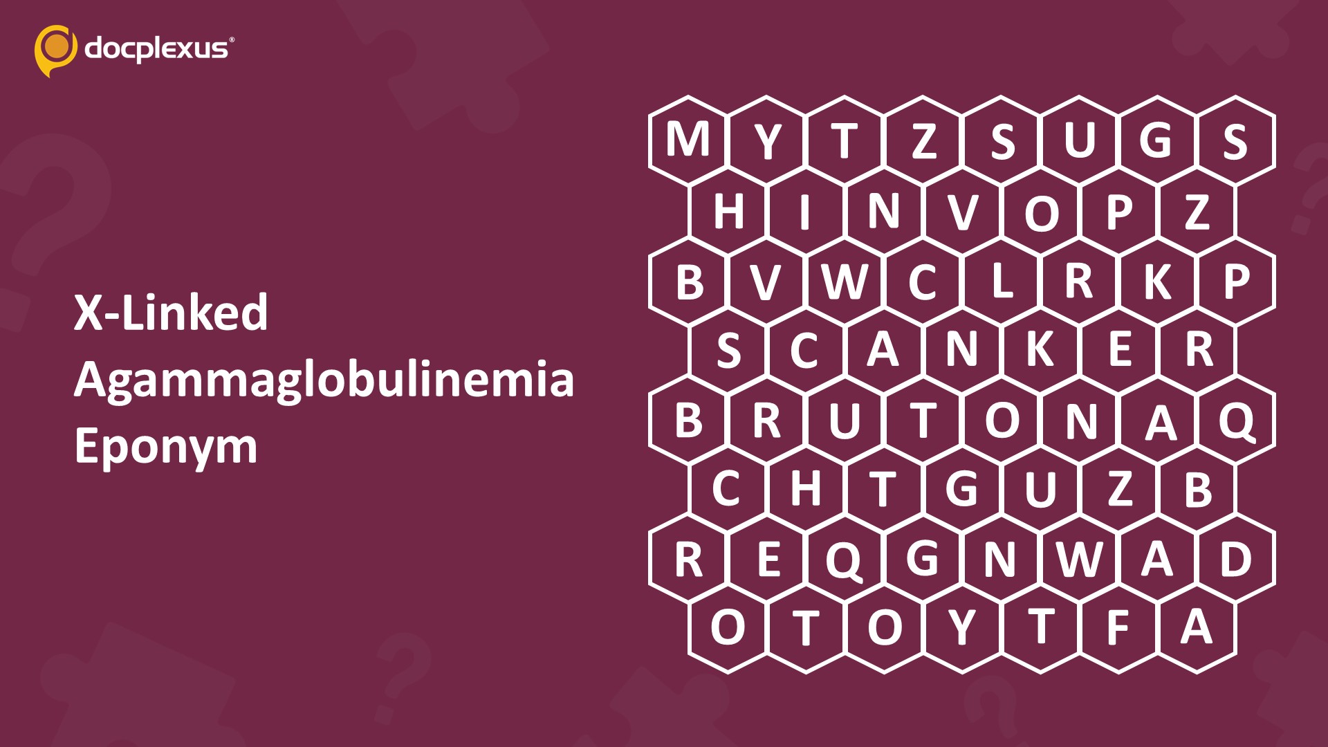 Identify This Inherited Immunodeficiency Eponym