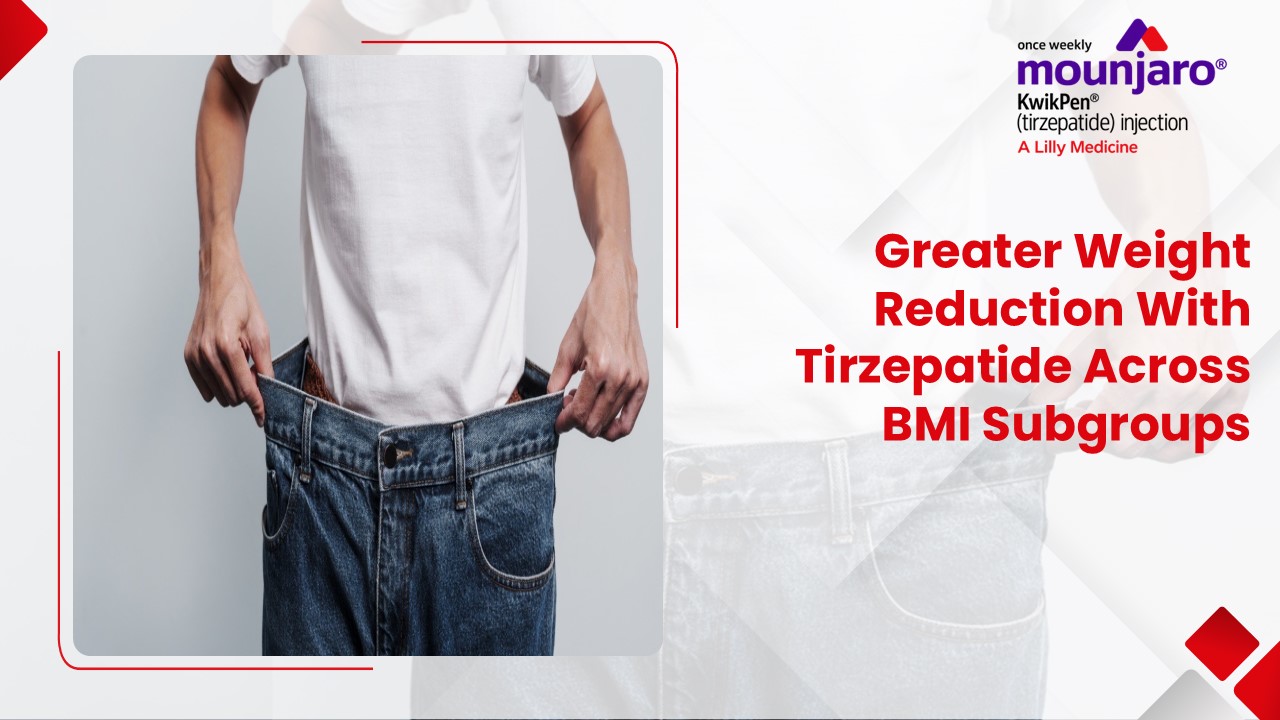 Tirzepatide vs Semaglutide: Weight Reduction Across BMI Subgroups