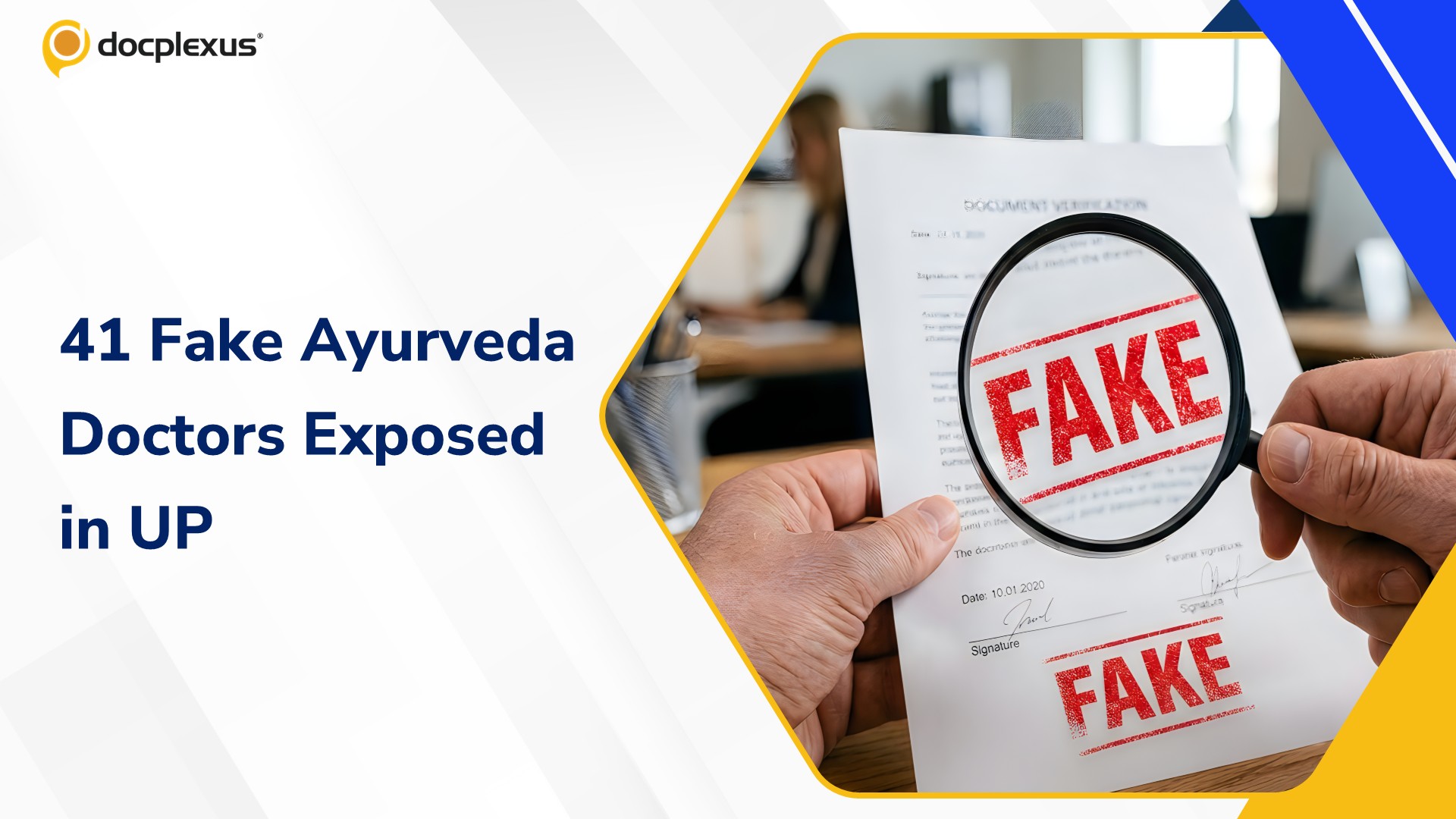 41 Fake Ayurveda Doctors Flagged in Uttar Pradesh Over Allegedly Forged BAMS Degrees