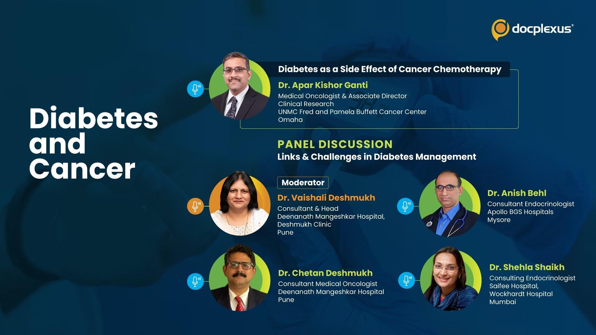 Diabetes and Cancer – Link & Challenges in Diabetes Management