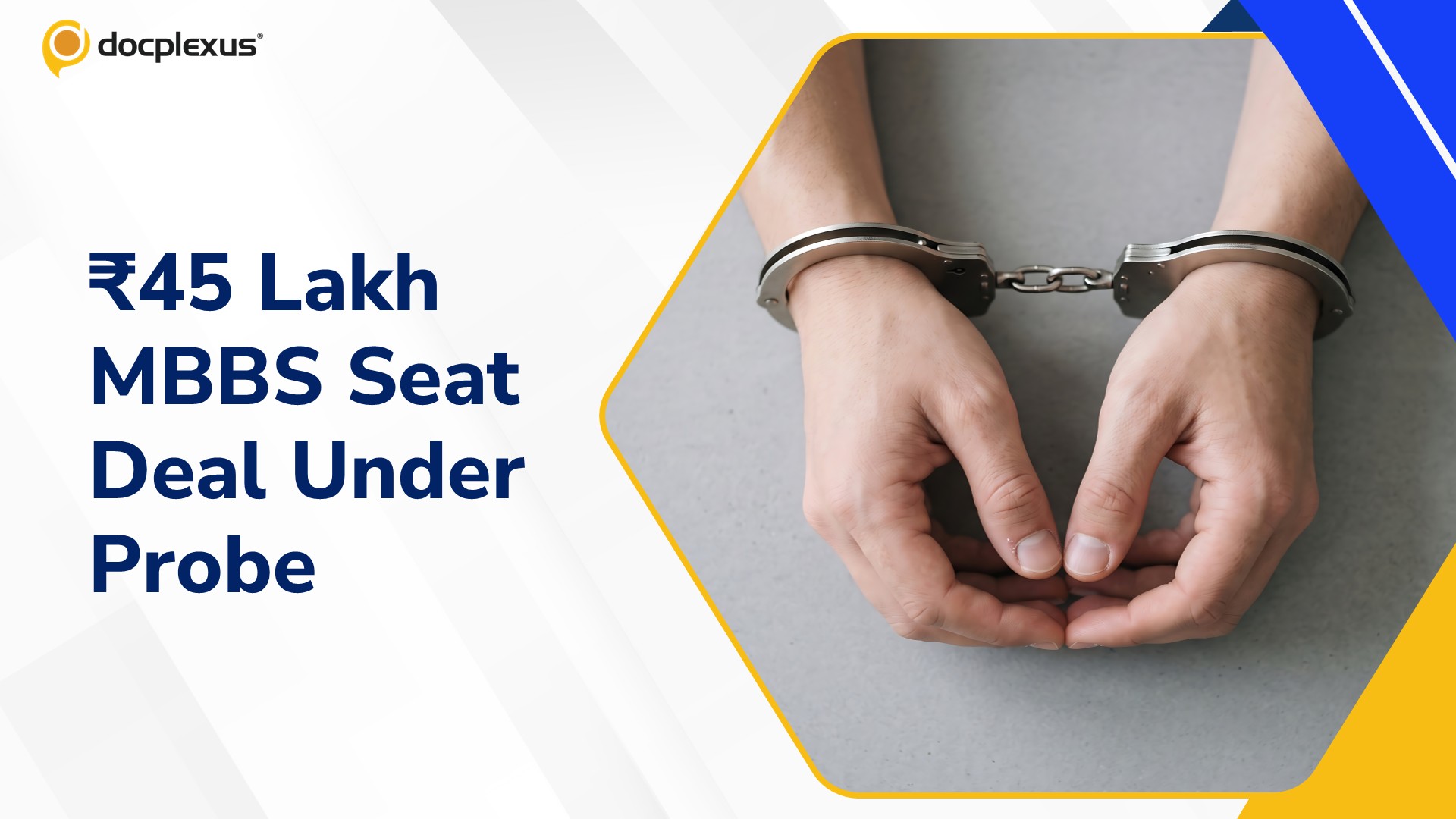 NEET-MBBS Admission Scam: SIT Arrests 2 Over Alleged Forged Quota Certificates