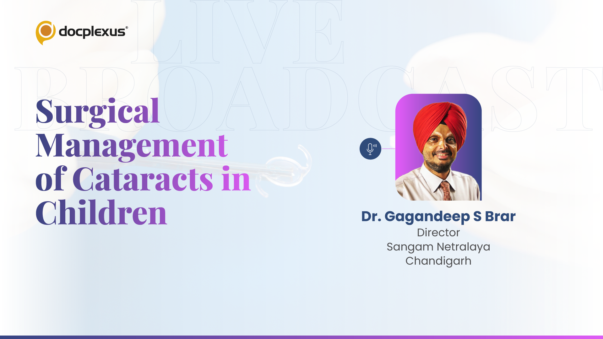 Surgical Management of Cataracts in Children