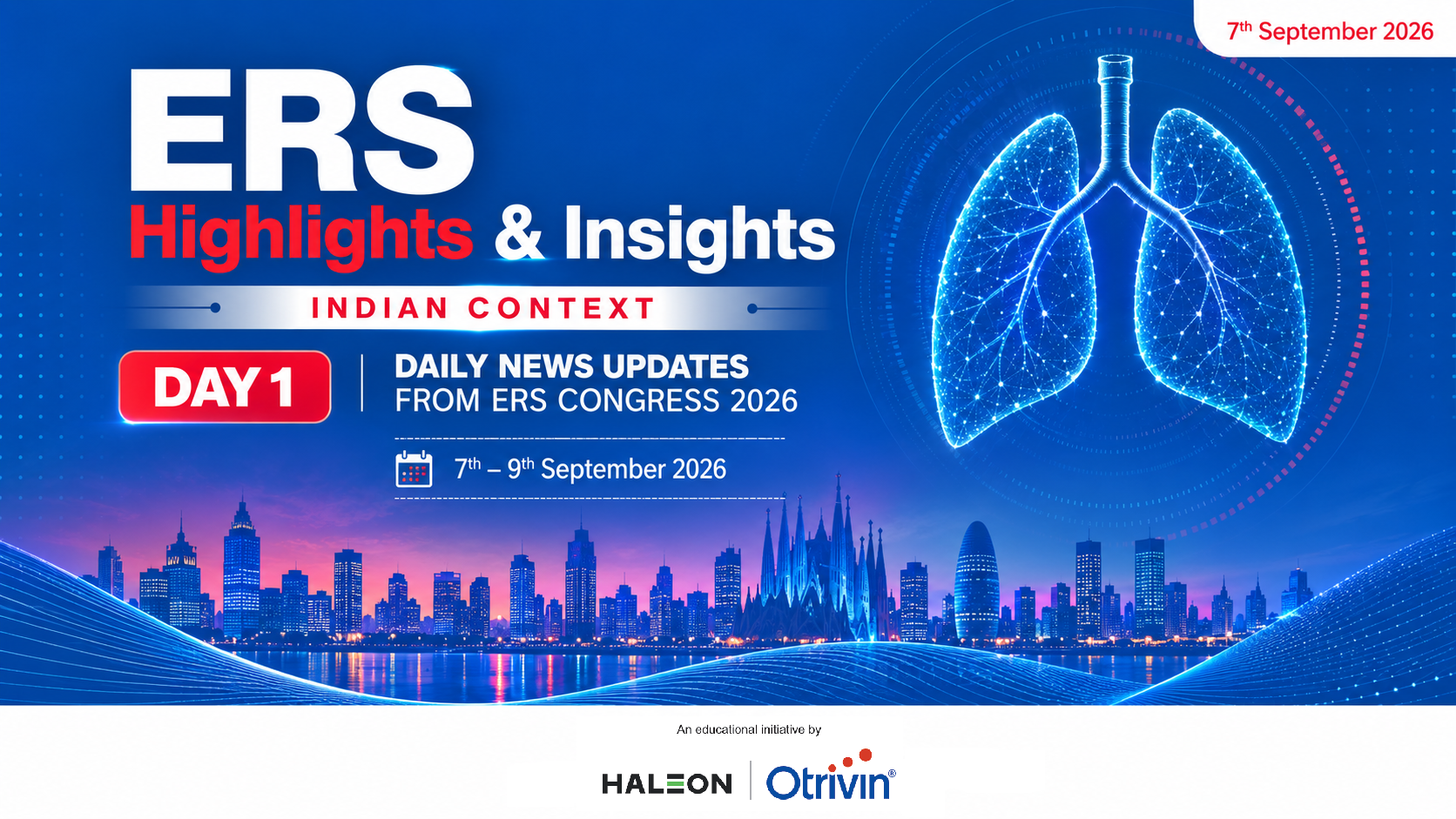 ERS 2026 HIGHLIGHTS: EMERGING INSIGHTS ACROSS RESPIRATORY MEDICINE