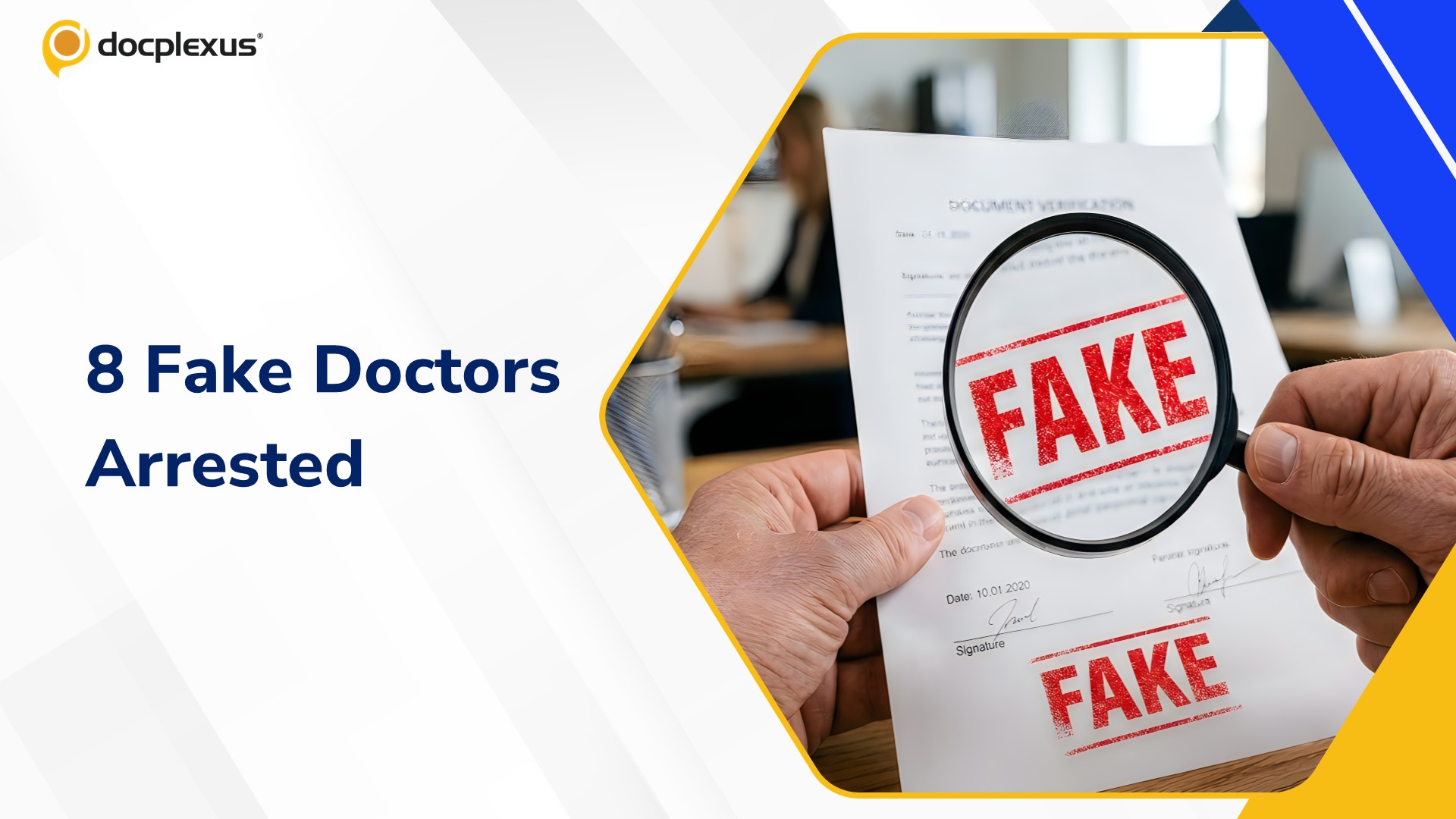Eight Arrested in Surat for Allegedly Practicing as Doctors Without Recognized Medical Degrees