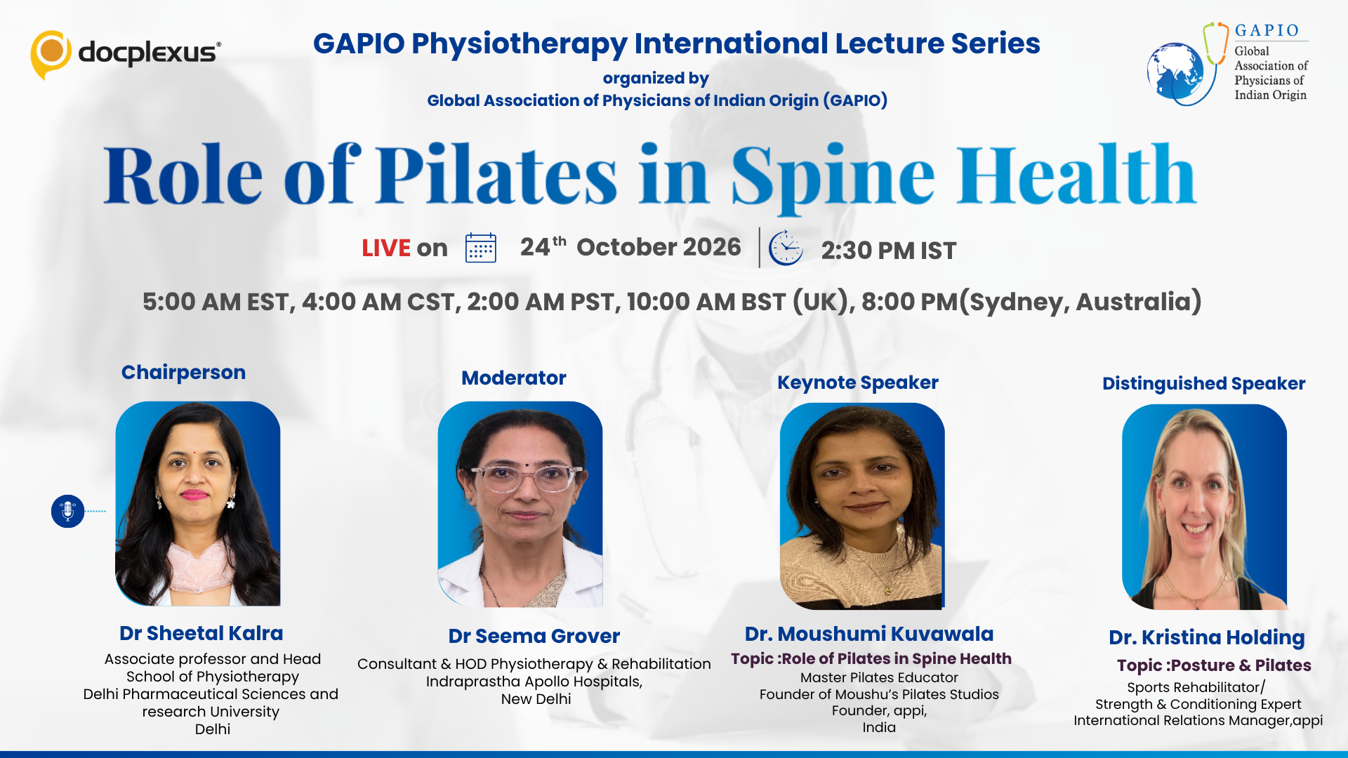 Role of Pilates in Spine Health