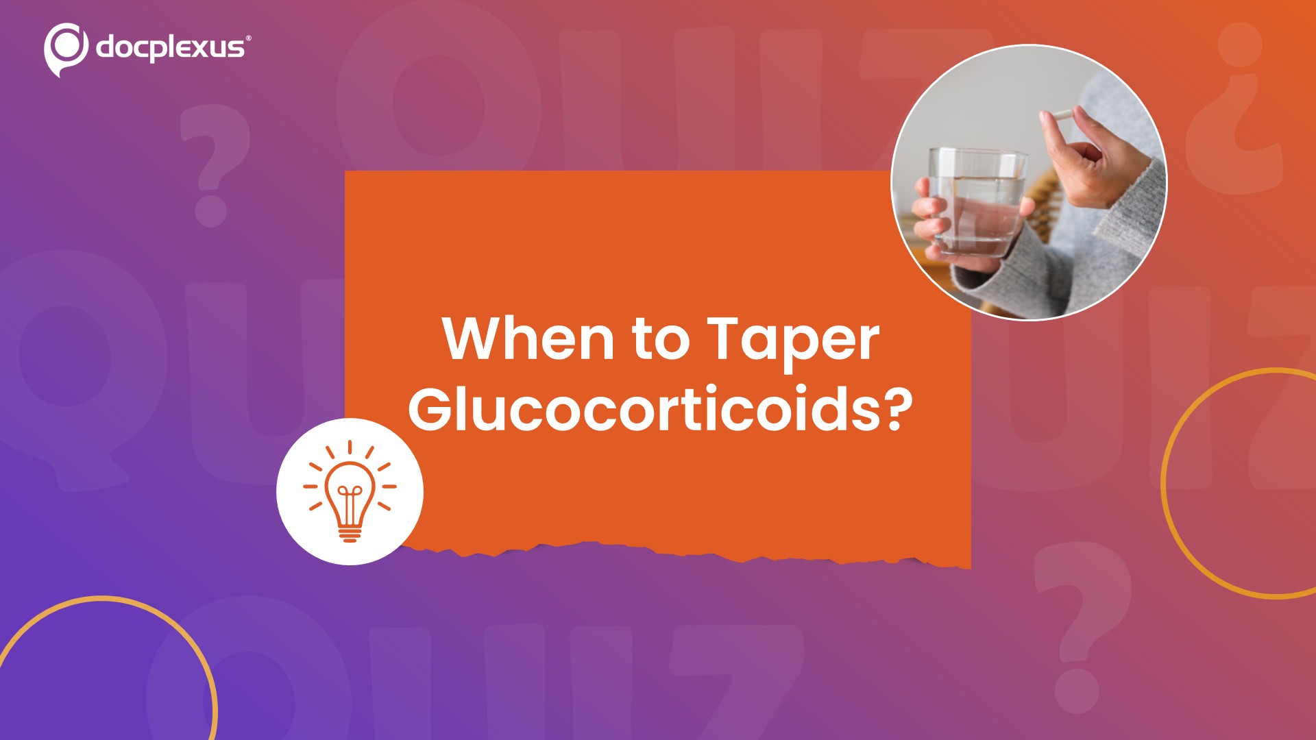 When Should Long-Term Glucocorticoid Therapy Be Reduced?
