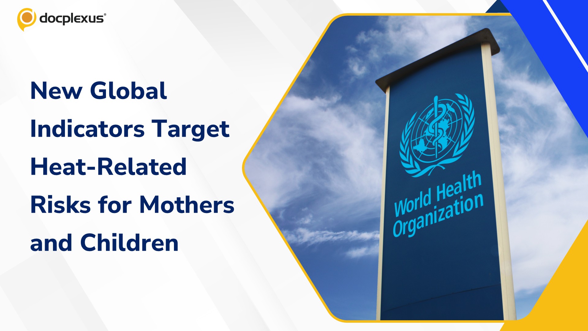 WHO and UN Agencies Launch Global Framework to Track Extreme Heat Risks in Pregnancy and Childhood