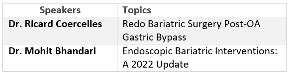 MASC: Bariatric Session